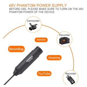 میکروفون یقه ای با سیم کامیکا مدل CVM-V02O
