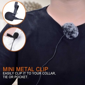 میکروفون یقه ای با سیم کامیکا مدل CVM-V02O