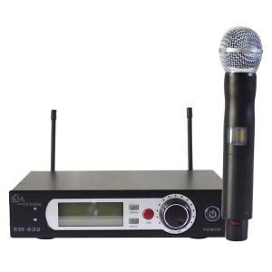 میکروفون داینامیک دستی بی سیم امیننس مدل EM830