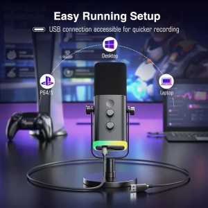 میکروفون داینامیک فای فاین مدل AM8 RGB