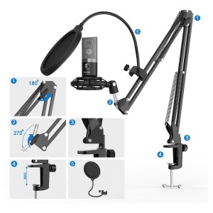 میکروفون استودیویی فای فاین مدل T670