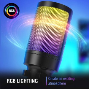 میکروفون گیمینگ فای فاین مدل Ampligame A6V RGB