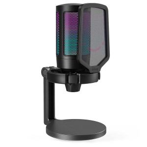 میکروفون گیمینگ فای فاین مدل Ampligame A6V RGB