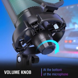 میکروفون گیمینگ فای فاین مدل Ampligame A6V RGB