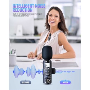 میکروفون یقه ای بی سیم مدل K15