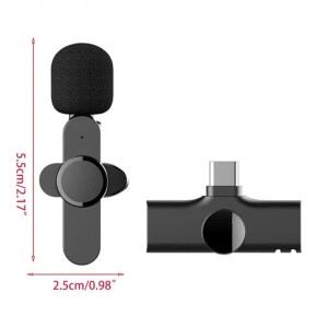 میکروفون یقه ای بی سیم مدل K8 رابط Type-C
