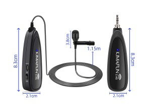 میکروفون یقه ای بی سیم کیمافون مدل KM-G130-1