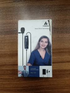 میکروفون یقه ای ماونو مدل AU-101 (جعبه باز)