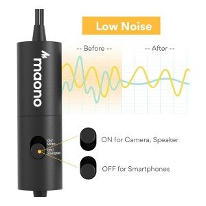میکروفون یقه ای با سیم ماونو مدل AU-200