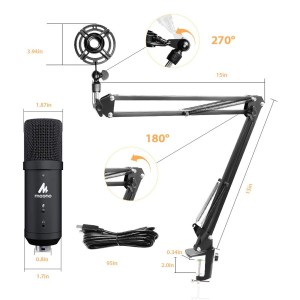 میکروفون استودیویی ماونو مدل AU-PM401
