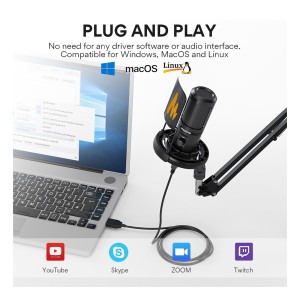 میکروفون استودیویی ماونو مدل AU-PM461S