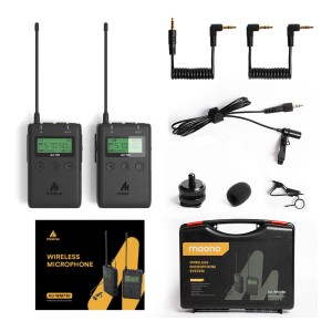 میکروفون یقه ای بی سیم ماونو مدل AU-WM730