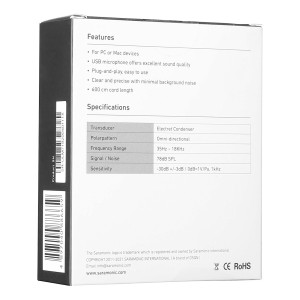 میکروفون یقه ای با سیم سارامونیک مدل SR-Ulm7 رابط USB