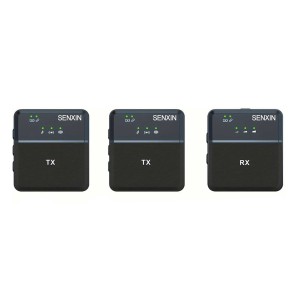 میکروفون یقه ای بی سیم دو میکروفون مدل SX9