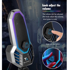 میکروفون گیمینگ رومیزی یانمای مدل GAME PRO T2
