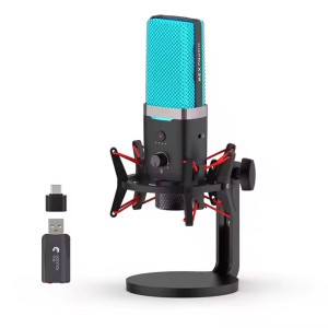 میکروفون گیمینگ رومیزی بی سیم یانمای مدل X3W RGB