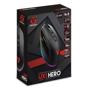 ماوس گیمینگ با سیم فنتک مدل HERO UX1