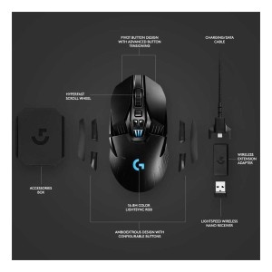 ماوس گیمینگ بی سیم لاجیتک مدل G903 LIGHTSPEED