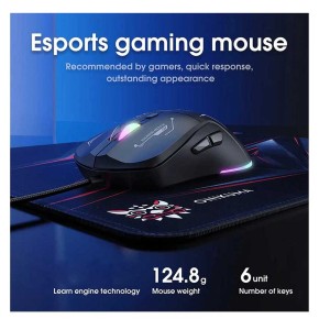 ماوس گیمینگ با سیم اونیکوما مدل CW917