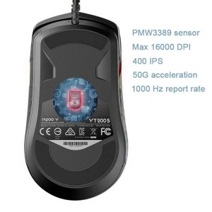 ماوس گیمینگ با سیم رپو مدل  VT200S RGB