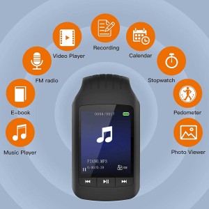پخش کننده موسیقی هات مدل MP4 A505 با قابلیت اتصال بلوتوث