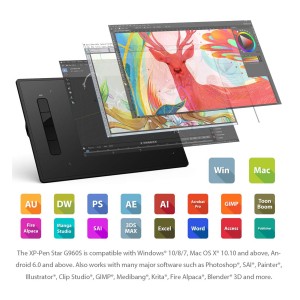 قلم نوری ایکس پی پن مدل STAR G960S