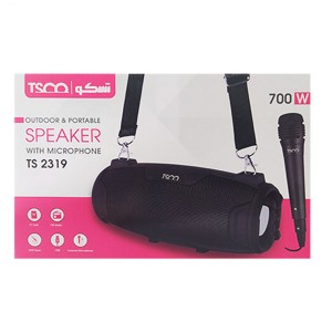 اسپیکر قابل حمل بلوتوثی میکروفون دار تسکو مدل TS 2319