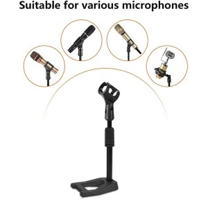 پایه میکروفون رومیزی فلزی ST300