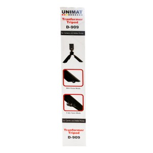 سه پایه نگهدارنده رومیزی موبایل و دوربین یونیمات مدل D-909