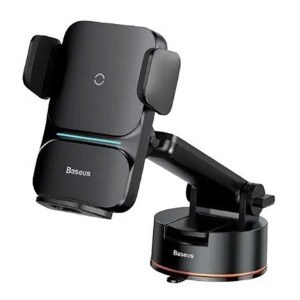 پایه نگهدارنده و شارژر بی سیم باسئوس مدل CGZX000101 توان 15 وات
