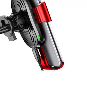 پایه نگهدارنده موبایل باسئوس با قابلیت شارژ بی سیم مدل WXYL-01