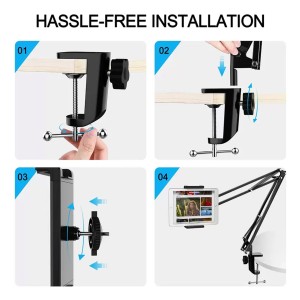پایه بازویی موبایل و تبلت مدل T500