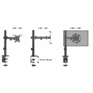 پایه نگهدارنده مانیتور فنری میزی ارگو مدل WLA011 (17 تا 32 اینچ)