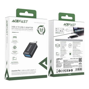 تبدیل OTG تایپ سی به USB3.0 ایس فست مدل J1 Acewire Pro