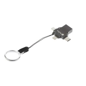 تبدیل USB به lightning-microUSB-Type-C پرووان مدل OTG PCO04