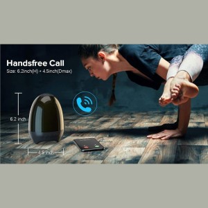 اسپیکر بلوتوثی و چراغ خواب رومیزی قابل حمل لمسی اِیسکول مدل S609