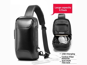 کوله تک بند ضد سرقت و ضد آب تبلت9.7 اینچ بنج مدل BG22085 plus