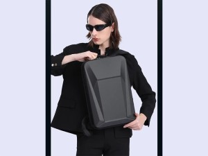 کوله پشتی لپ تاپ 15.6 اینچ ضد آب و ضد سرقت طرح چمدان بنج مدل BG7682