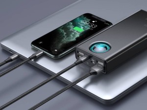 پاوربانک فست شارژ باسئوس مدل PPLGA01 ظرفیت 30000 میلی آمپر ساعت