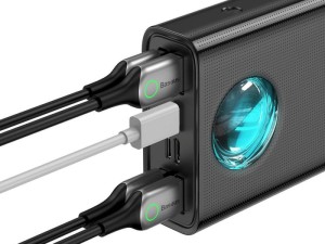 پاوربانک فست شارژ باسئوس مدل PPLGA01 ظرفیت 30000 میلی آمپر ساعت