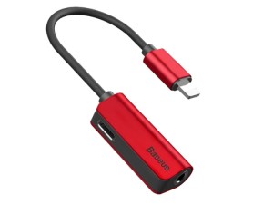 مبدل Lightning شارژ و صدا باسئوس مدل L32 CALL3201