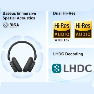 هدفون بی سیم باسئوس مدل Bowie H1i