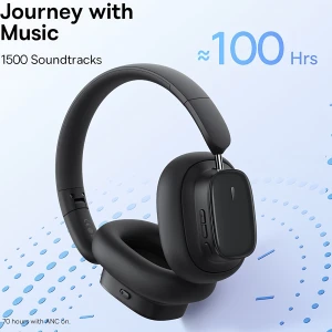هدفون بی سیم باسئوس مدل Bowie H1i
