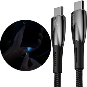 کابل Type-C به Type-C باسئوس مدل CADH000801 CB000025 طول دو متری
