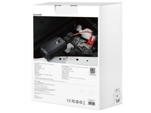 پاوربانک و جامپ استارتر قابل حمل خودرو باسئوس مدل CGNL020001 ظرفیت 20000 میلی آمپر ساعت