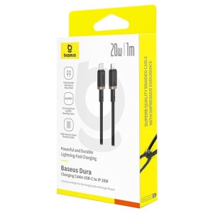 کابل شارژ Type-C به Lightning باسئوس مدل CB000123 طول  یک متر