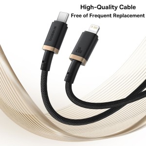کابل شارژ Type-C به Lightning باسئوس مدل CB000123 طول  یک متر