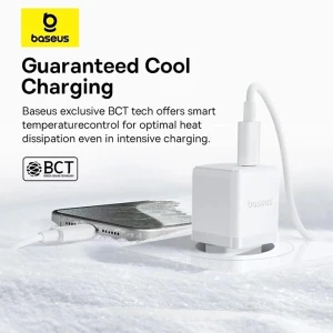 شارژر دیواری Type-C باسئوس مدل CCZC30CE