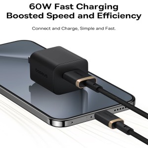 کابل شارژ USB به Type-C باسئوس مدل CB000120 طول 2 متری