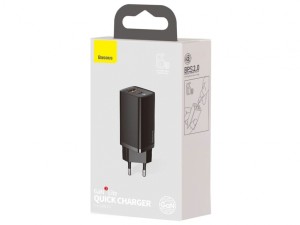 شارژر دیواری فست باسئوس مدل CCGAN65UE CCGAN2LB02